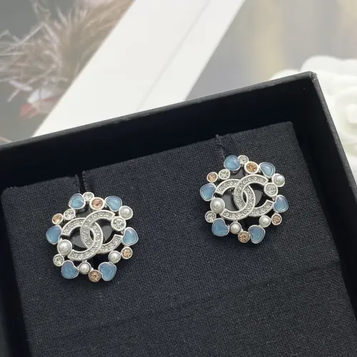 Replica Chanel Earrings For Women #1425555 $29.00 USD for Wholesale