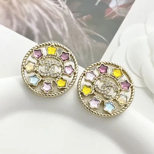 Replica Chanel Earrings For Women #1425556 $29.00 USD for Wholesale