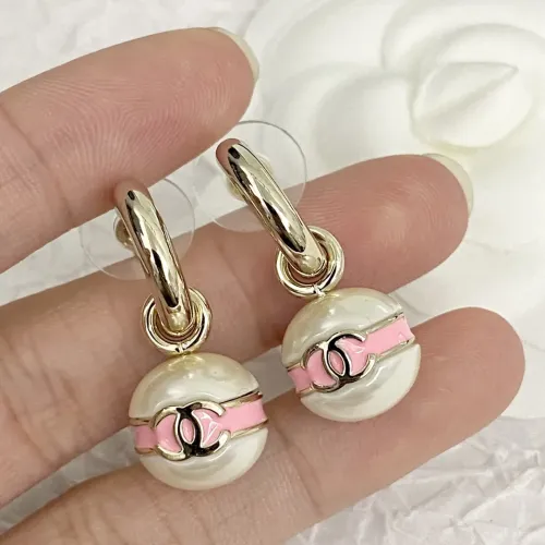 Replica Chanel Earrings For Women #1425569 $34.00 USD for Wholesale