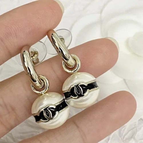 Replica Chanel Earrings For Women #1425570 $34.00 USD for Wholesale