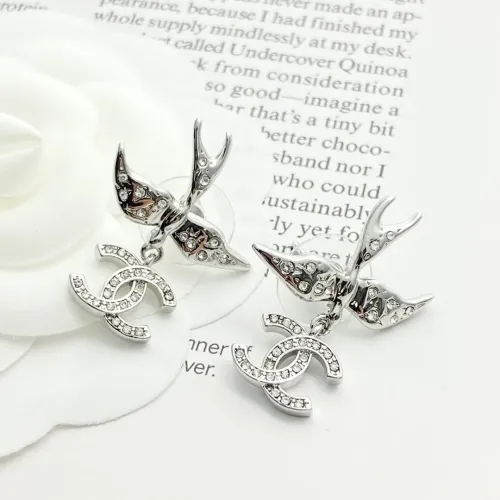 Replica Chanel Earrings For Women #1425573 $29.00 USD for Wholesale