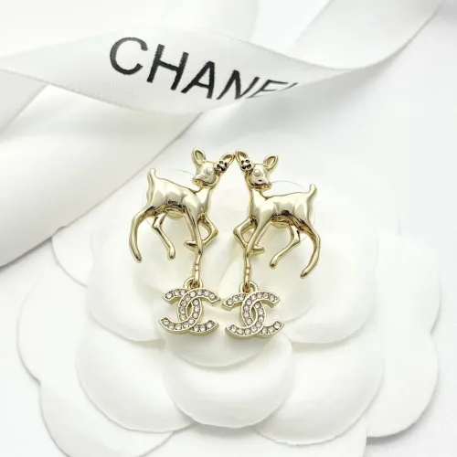 Replica Chanel Earrings For Women #1425581 $29.00 USD for Wholesale