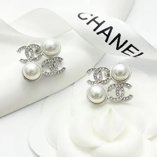 Replica Chanel Earrings For Women #1425582 $29.00 USD for Wholesale