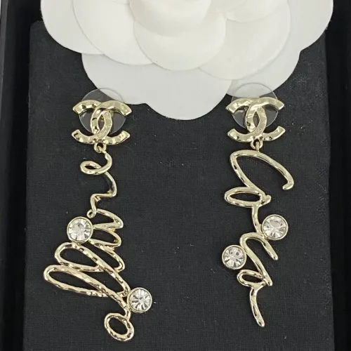 Replica Chanel Earrings For Women #1425583 $32.00 USD for Wholesale