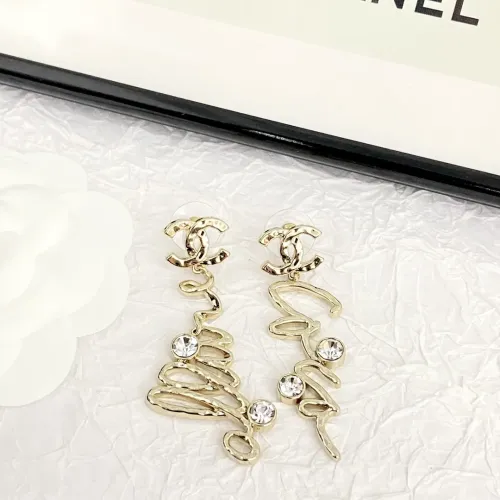 Replica Chanel Earrings For Women #1425583 $32.00 USD for Wholesale
