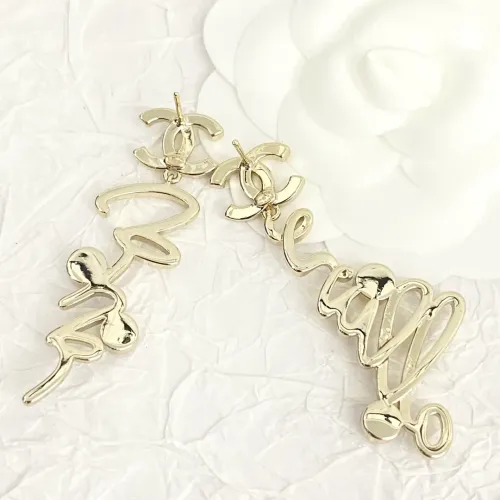 Replica Chanel Earrings For Women #1425583 $32.00 USD for Wholesale