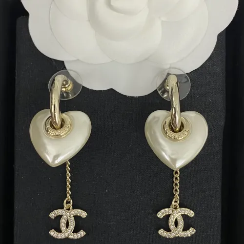 Replica Chanel Earrings For Women #1425585 $38.00 USD for Wholesale
