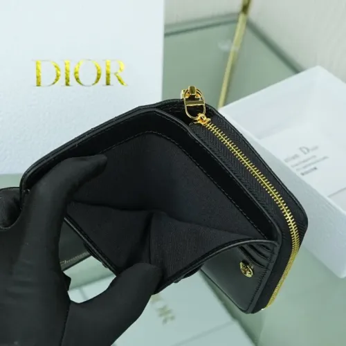 Replica Christian Dior AAA Quality Card Holders #1425603 $92.00 USD for Wholesale