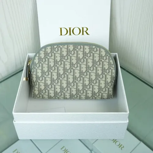 Replica Christian Dior AAA Quality Cosmetic Pouches #1425656 $80.00 USD for Wholesale