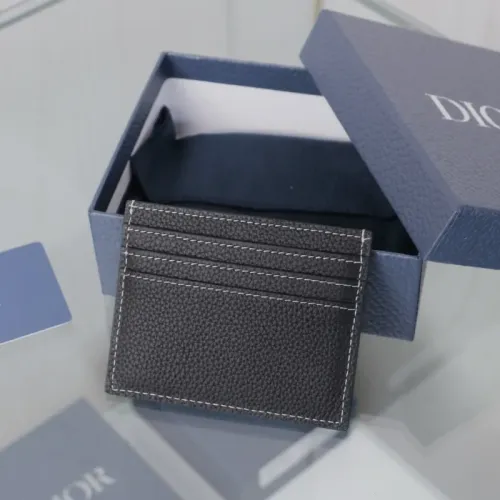 Replica Christian Dior AAA Man Card Holders #1425665 $48.00 USD for Wholesale