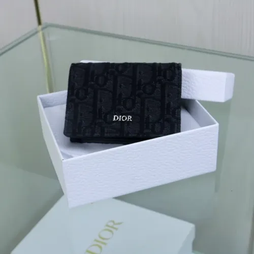Replica Christian Dior AAA Man Card Holders #1425669 $64.00 USD for Wholesale