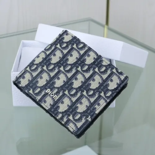 Replica Christian Dior AAA Man Wallets #1425674 $60.00 USD for Wholesale
