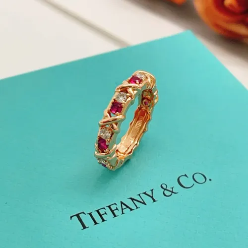 Replica Tiffany Rings In Rose Gold For Women #1425678 $27.00 USD for Wholesale