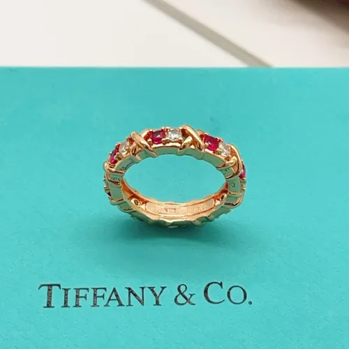 Replica Tiffany Rings In Rose Gold For Women #1425678 $27.00 USD for Wholesale