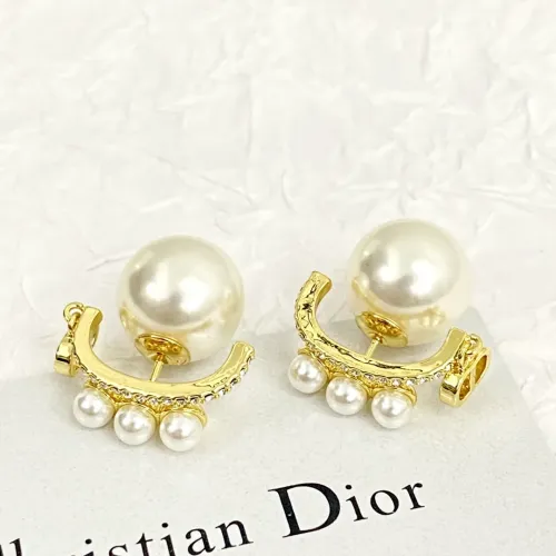 Replica Christian Dior Earrings For Women #1425689 $32.00 USD for Wholesale