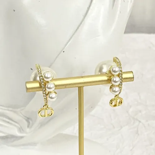 Replica Christian Dior Earrings For Women #1425689 $32.00 USD for Wholesale