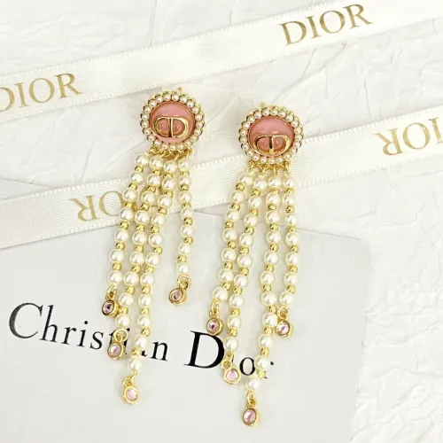 Replica Christian Dior Earrings For Women #1425691 $42.00 USD for Wholesale