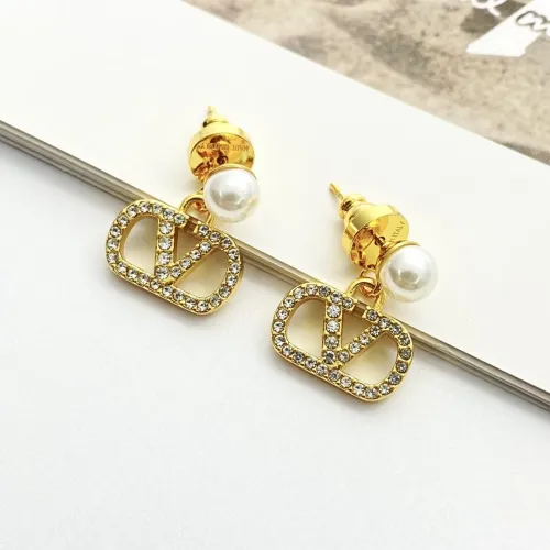 Replica Valentino Earrings For Women #1425701 $27.00 USD for Wholesale