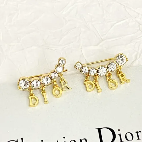 Replica Christian Dior Earrings For Women #1425703 $32.00 USD for Wholesale