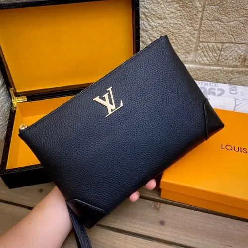 Louis Vuitton AAA Man Pouches #1425719 $64.00 USD, Wholesale Replica Louis Vuitton AAA Man Wallets