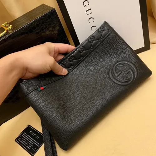 Gucci AAA Man Pouches #1425725 $64.00 USD, Wholesale Replica Gucci AAA Man Wallets