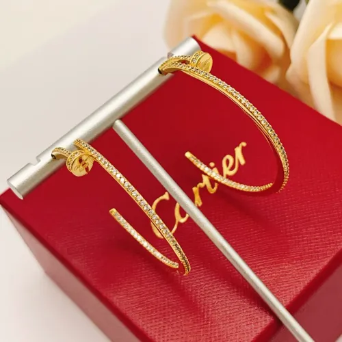 Replica Cartier Earrings For Women #1425726 $34.00 USD for Wholesale