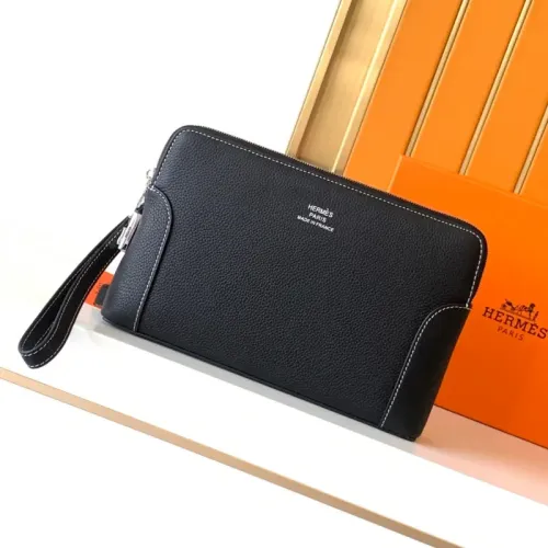 Hermes AAA Man Pouches #1425734 $72.00 USD, Wholesale Replica Hermes AAA Man Wallets