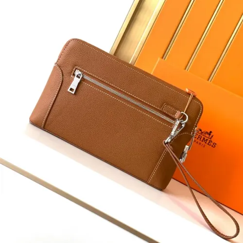 Replica Hermes AAA Man Pouches #1425736 $72.00 USD for Wholesale