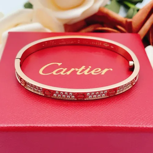 Replica Cartier bracelets In Rose Gold #1425737 $39.00 USD for Wholesale