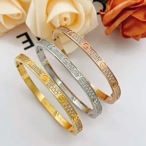 Replica Cartier bracelets In Rose Gold #1425737 $39.00 USD for Wholesale