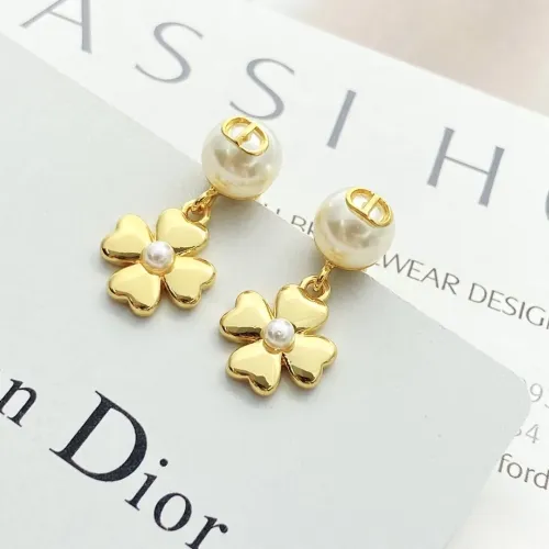 Replica Christian Dior Earrings For Women #1425760 $25.00 USD for Wholesale