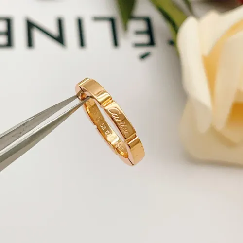 Replica Cartier Rings In Rose Gold #1425767 $27.00 USD for Wholesale
