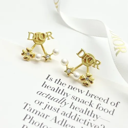Replica Christian Dior Earrings For Women #1425769 $29.00 USD for Wholesale