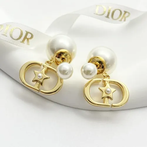 Replica Christian Dior Earrings For Women #1425801 $29.00 USD for Wholesale