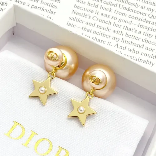 Replica Christian Dior Earrings For Women #1425803 $29.00 USD for Wholesale