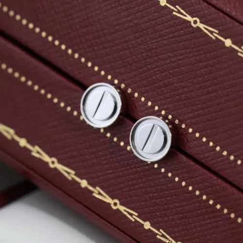 Replica Cartier Earrings For Women #1425805 $32.00 USD for Wholesale