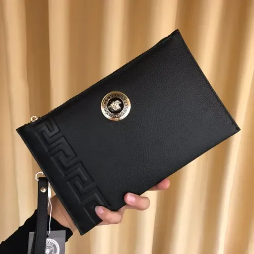 Versace AAA Man Pouches #1425810 $64.00 USD, Wholesale Replica Versace AAA Man Wallets