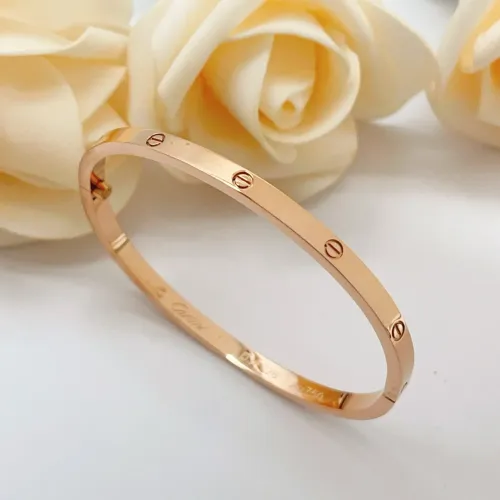 Cartier bracelets In Rose Gold #1425831 $27.00 USD, Wholesale Replica Cartier bracelets