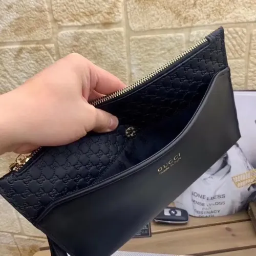 Replica Gucci AAA Man Pouches #1425850 $64.00 USD for Wholesale
