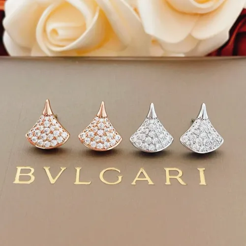 Replica Bvlgari Earrings For Women #1425891 $32.00 USD for Wholesale
