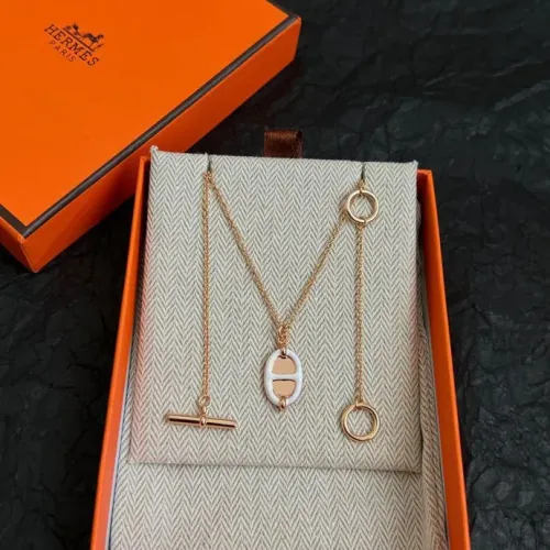 Hermes Necklaces #1425925 $45.00 USD, Wholesale Replica Hermes Necklaces