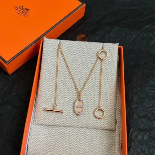 Hermes Necklaces #1425926 $45.00 USD, Wholesale Replica Hermes Necklaces