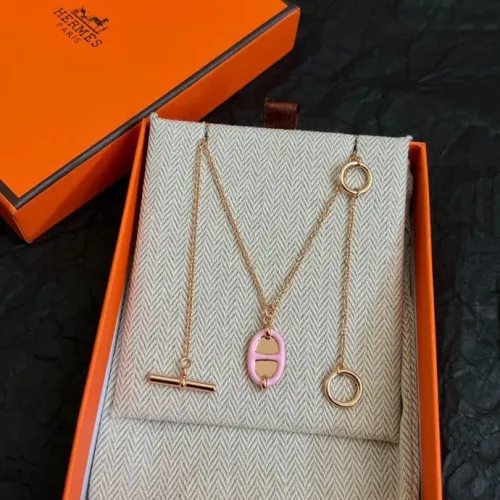 Hermes Necklaces #1425927 $45.00 USD, Wholesale Replica Hermes Necklaces