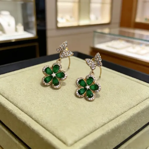 Replica Van Cleef & Arpels Earrings For Women #1425938 $34.00 USD for Wholesale