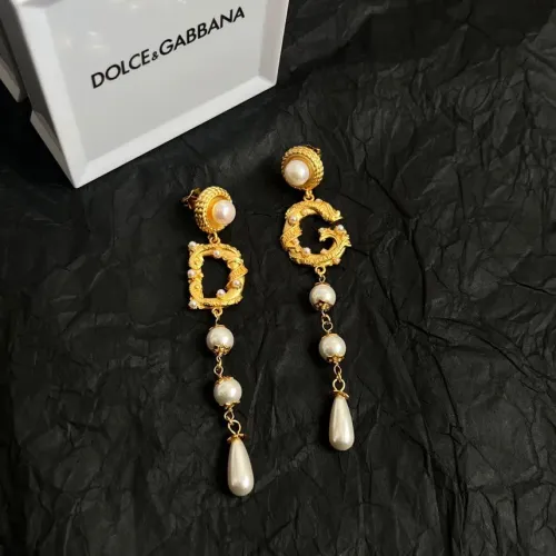 Replica Dolce & Gabbana D&G Earrings For Women #1425976 $39.00 USD for Wholesale