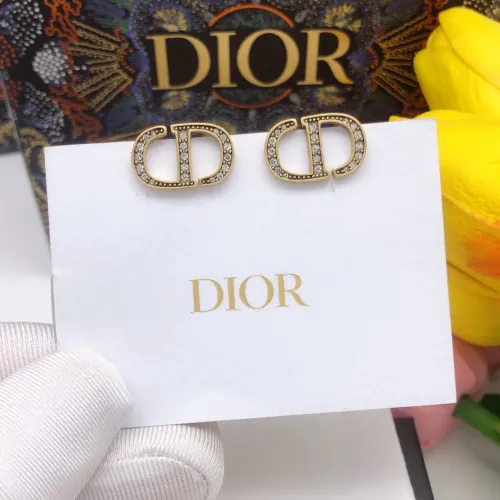 Replica Christian Dior Earrings For Women #1425994 $25.00 USD for Wholesale