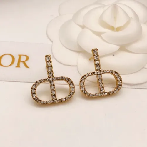Replica Christian Dior Earrings For Women #1425996 $25.00 USD for Wholesale