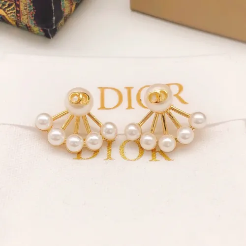 Replica Christian Dior Earrings For Women #1425999 $25.00 USD for Wholesale