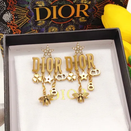 Replica Christian Dior Earrings For Women #1426002 $25.00 USD for Wholesale