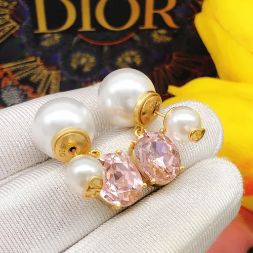 Replica Christian Dior Earrings For Women #1426012 $25.00 USD for Wholesale